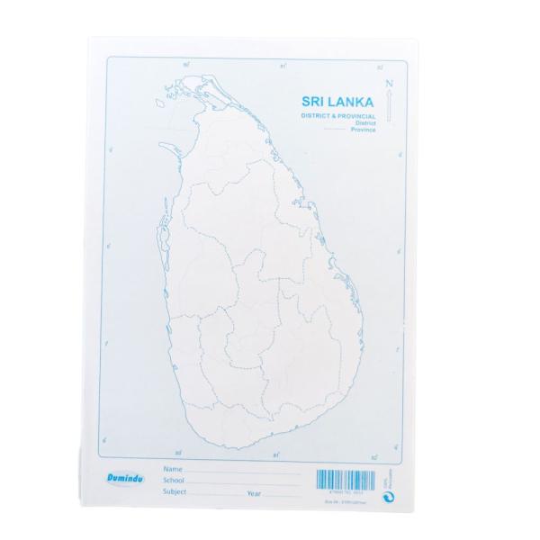 Map Sri Lanka Province 1 Sheet